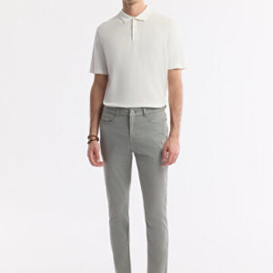 Yeni Sezon Pantolon Erkek Açık Haki Klasik Bel Soft Touch Pamuklu Slim Fit B003038