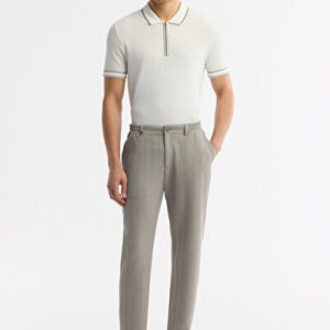 Avva Erkek Gri Yan Cepli Beli Lastikli Bi-Stretch Comfort Slim Fit Pantolon A51Y3211 | 2026 Koleksiyon
