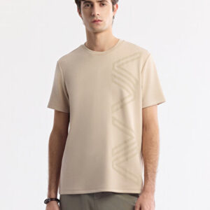Erkek Vizon Baskılı Bisiklet Yaka İnterlok Regular Fit T-Shirt A41Y1175 | Orjinal Ürün