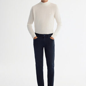 Erkek Lacivert Regular Fit Eskitme Yıkama Overdy Berlin Slim Fit Jean Pantolon A42Y3523 | 2026 Koleksiyon