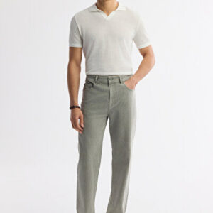 Bay Fit Pamuk Tokyo %100 Haki Straight Jean Chino A51Y3542